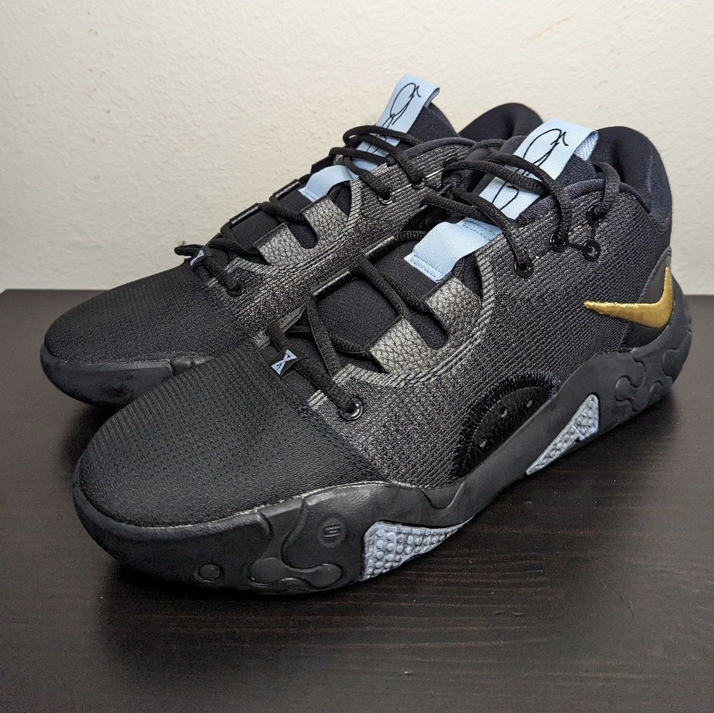 Nike PG 6 Black Metallic Gold DC1974-005 Men's Multiple Sizes New without box